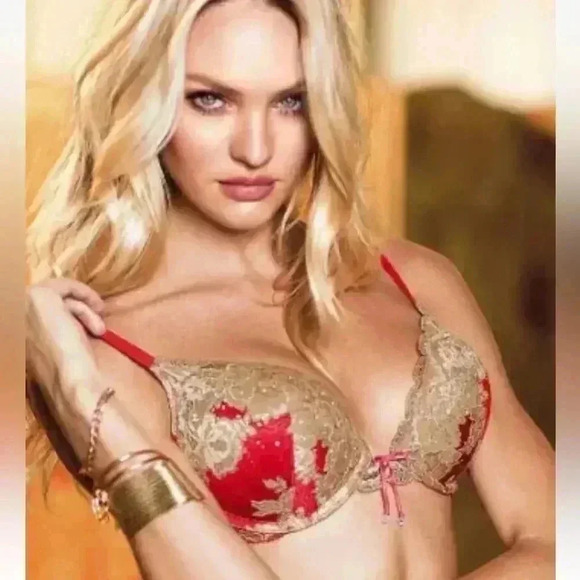 New Victoria Secret Bra Push Up Pigeonnant 34 C - Picture 2 of 8